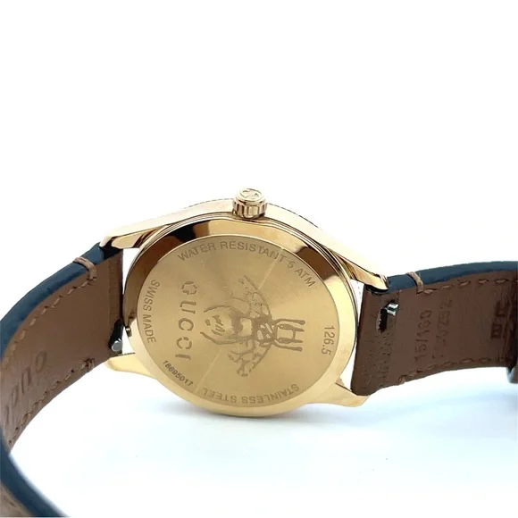 Gucci G-Timeless Quartz Champagne Dial Ladies Watch YA1265022 - Picture 7 of 9